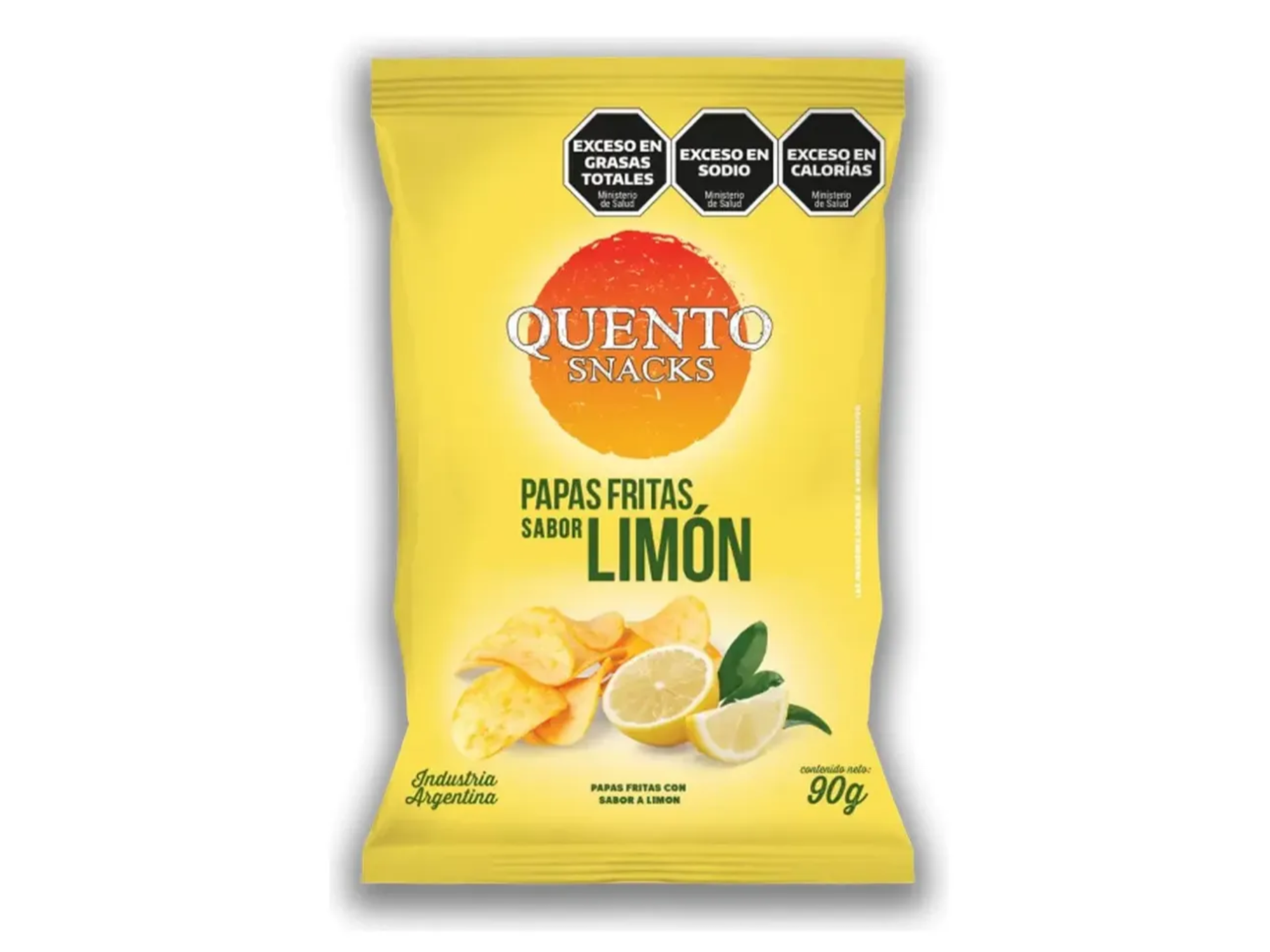 PAPAS QUENTO LIMÓN 90 GR