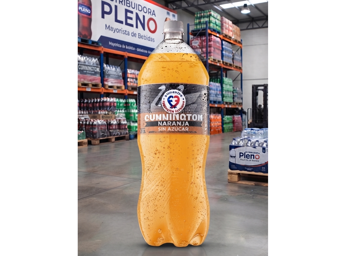 CUNNIGTON 2.25 NARANJA S/AZÚCAR PACK X 6