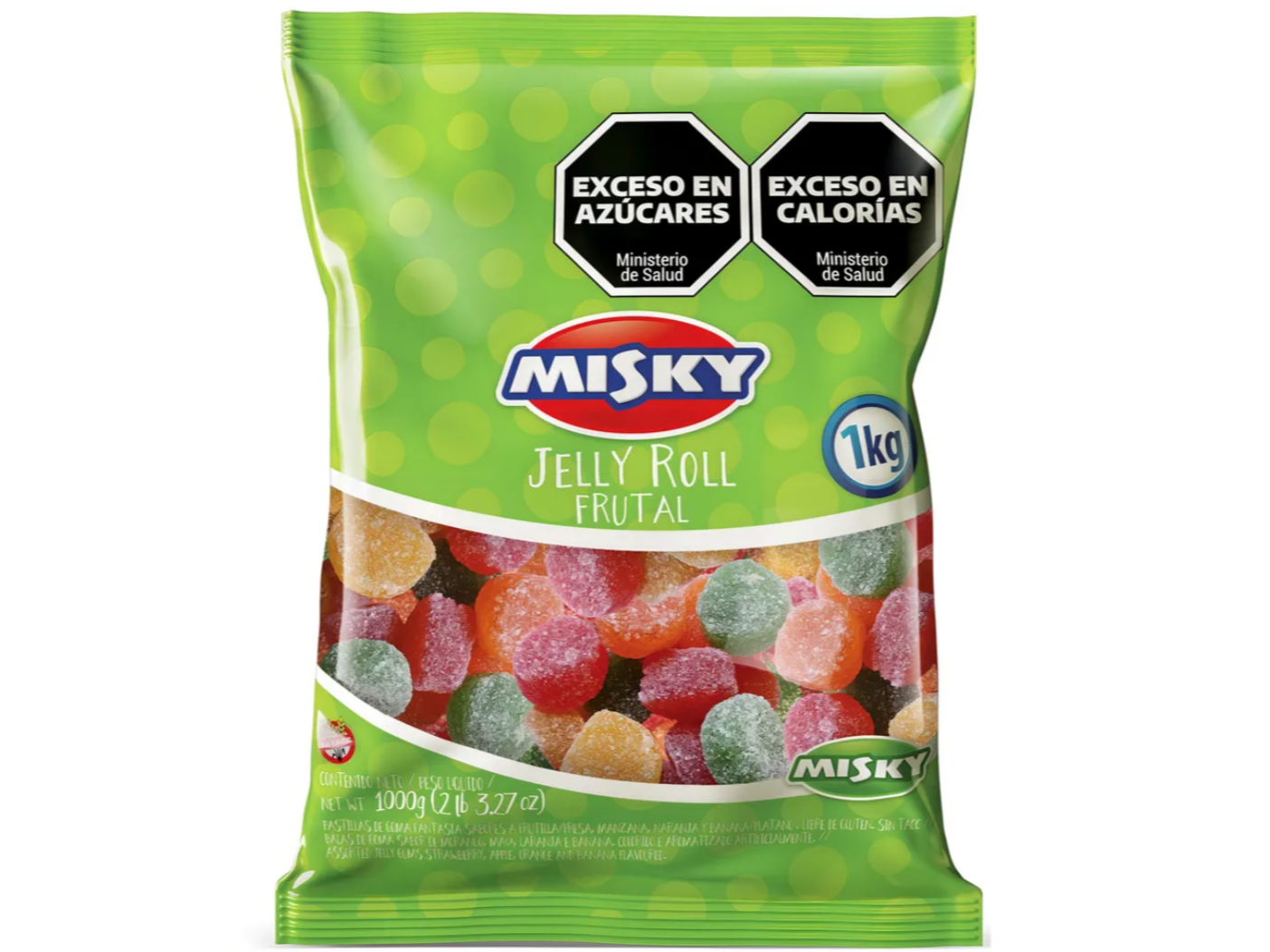 CARAMELOS GOMITAS MISKY X 1 KG JELLY