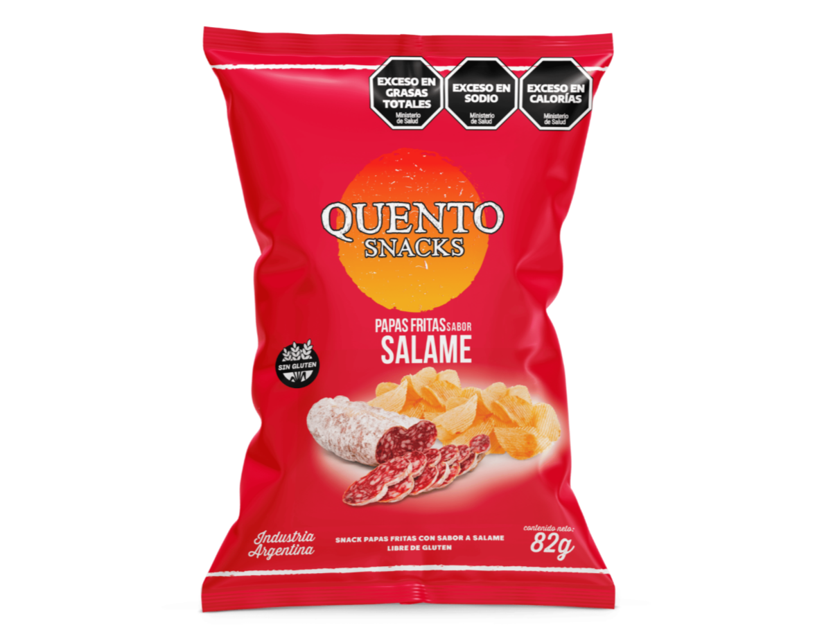 PAPAS QUENTO SALAME 90 GR