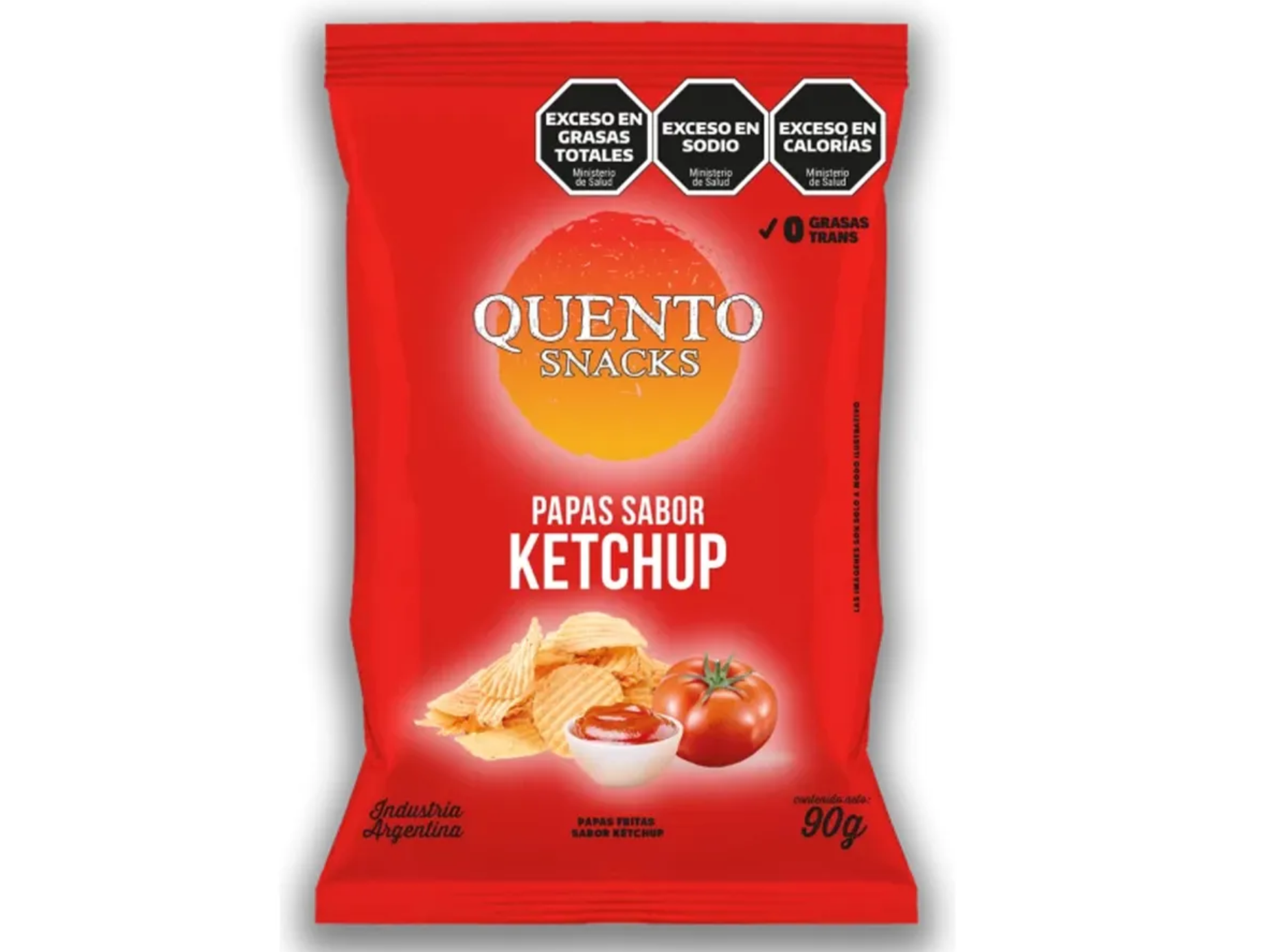 PAPAS QUENTO KETCHUP 90 GR