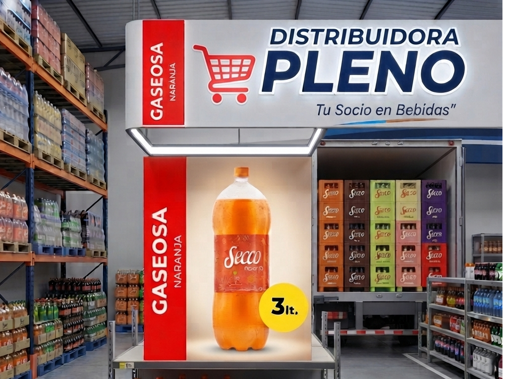 SECCO NARANJA 3 LT PACK X 4