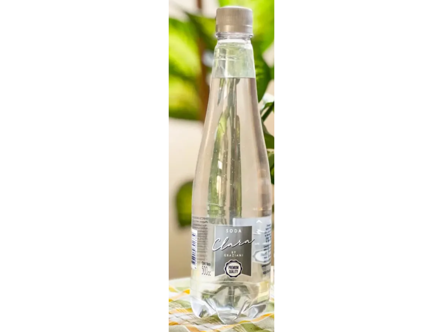 SODA CLARA GRAZIANI PREMIUM X 500 ML PACK X 8 UNID