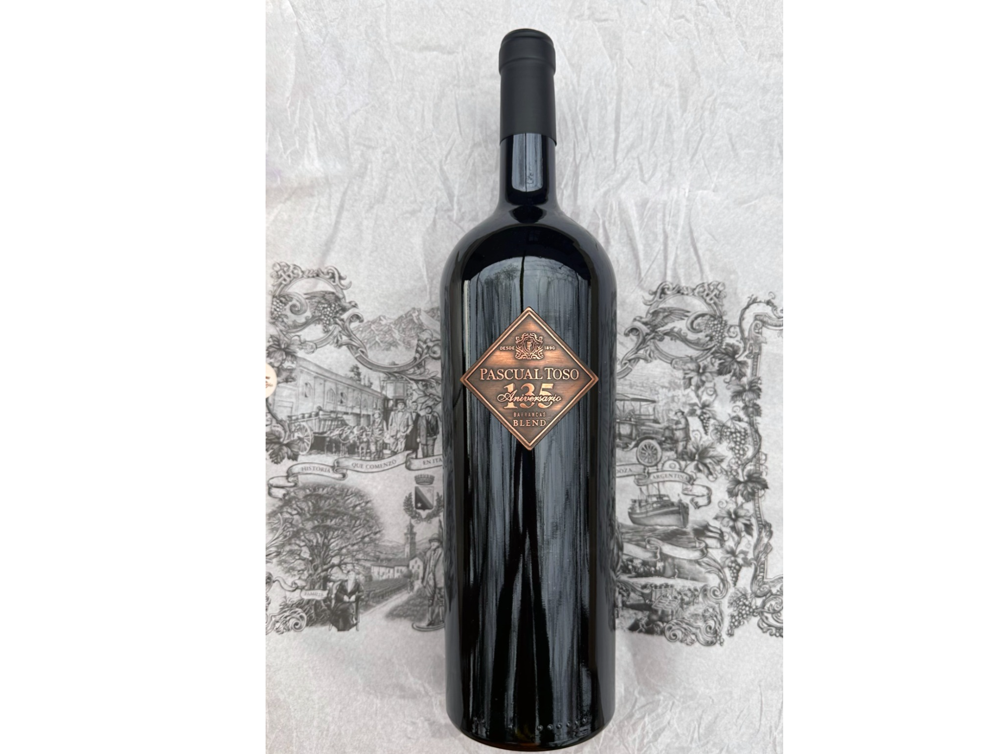 135 Aniversario - 3 botellas de 750 ml. Estuche de madera