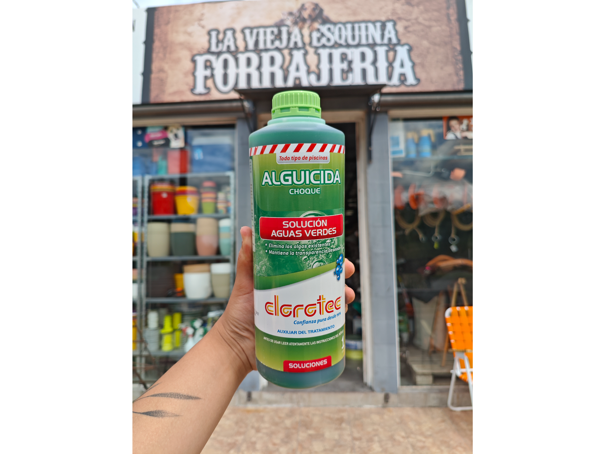 Alguicida Clorotec CHOQUE