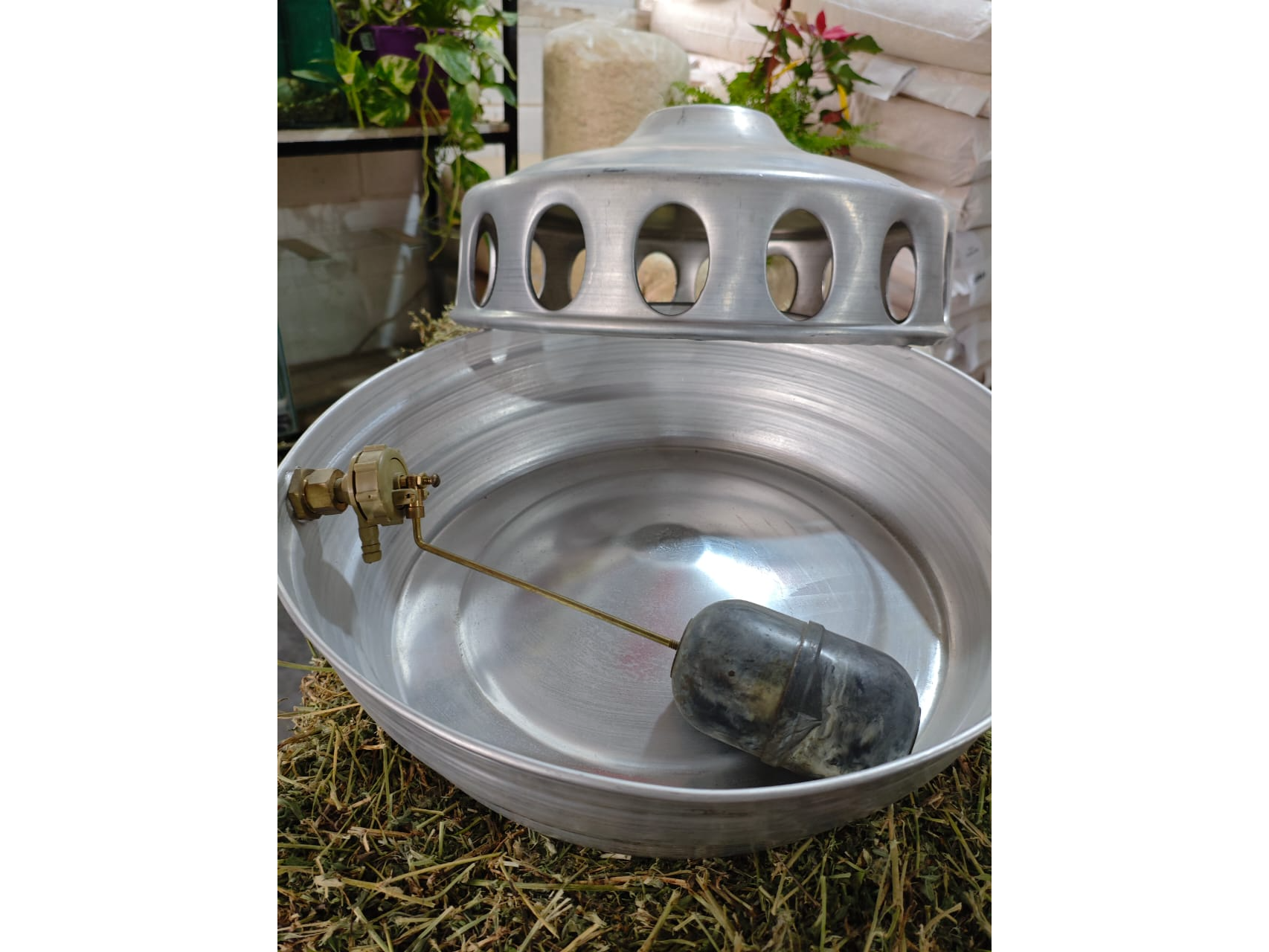 Bebedero automático aluminio