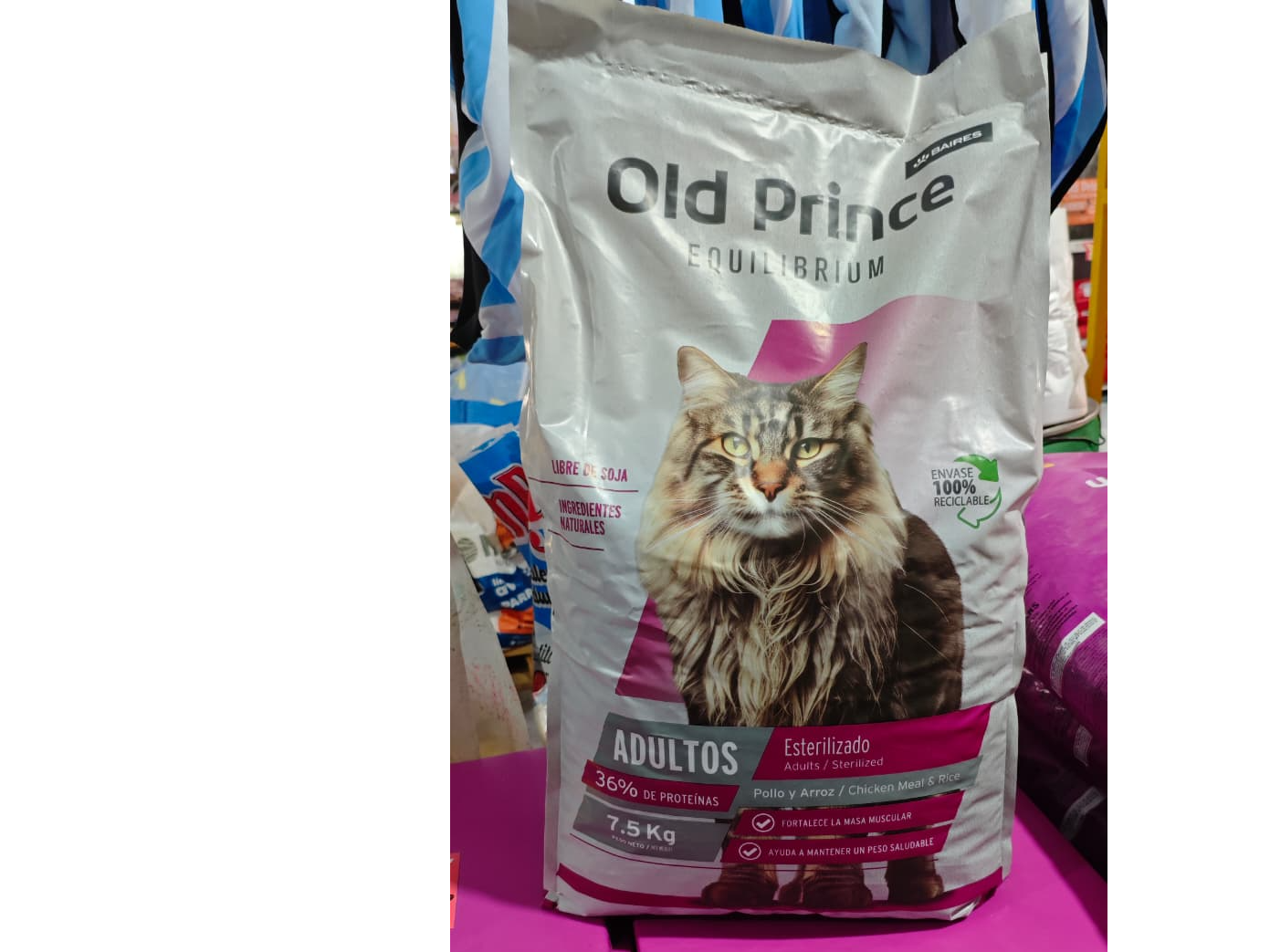 Old Prince esterilizado