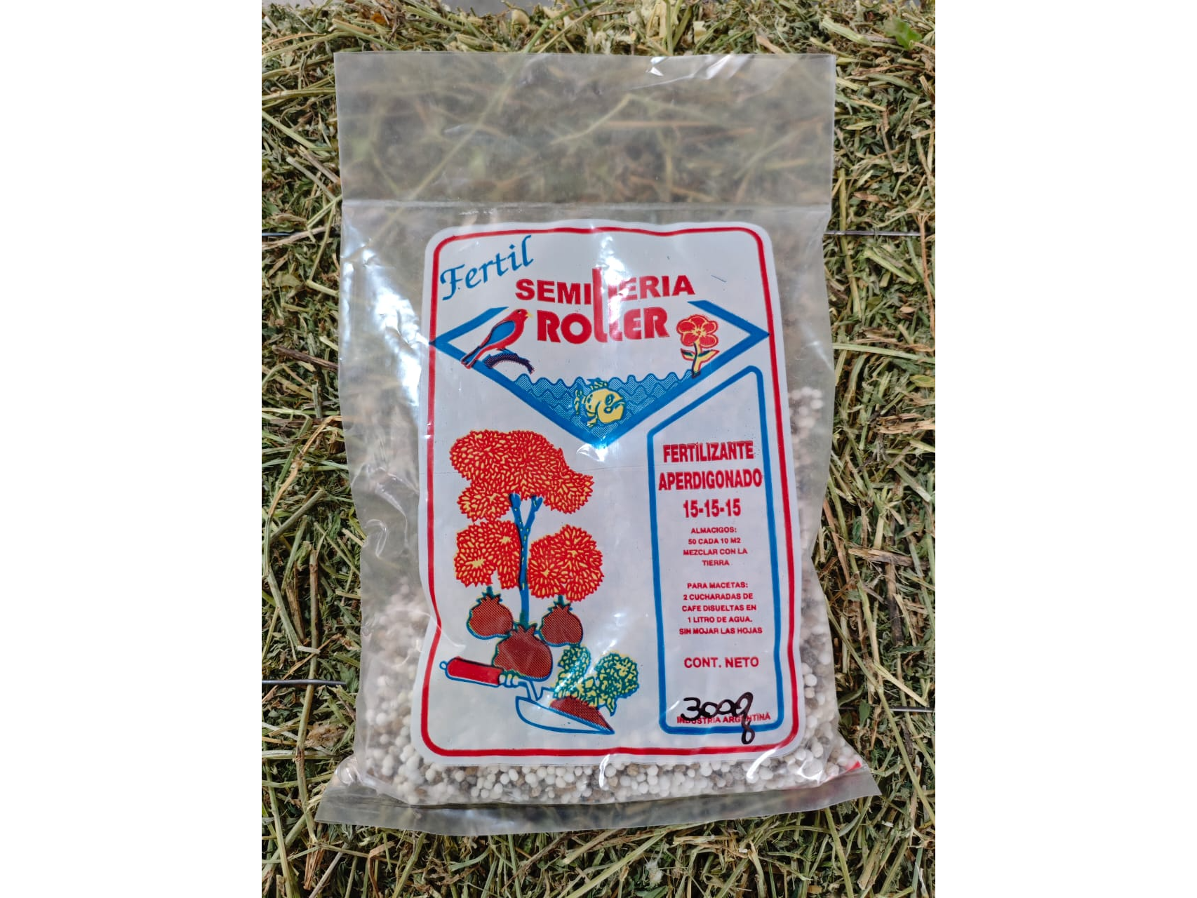 Fertilizante aperdigonado