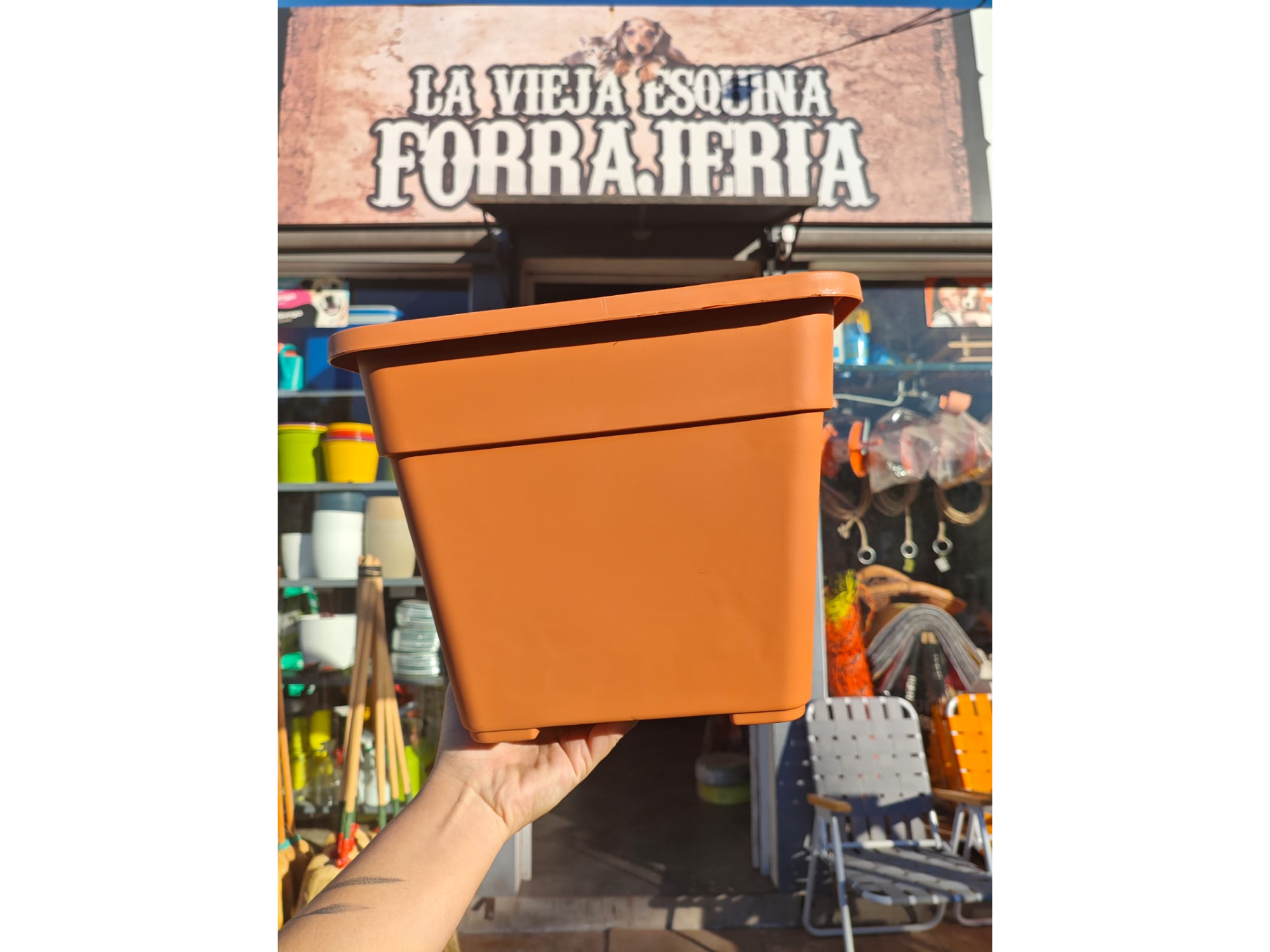 Maceta Clásica Cuadrada