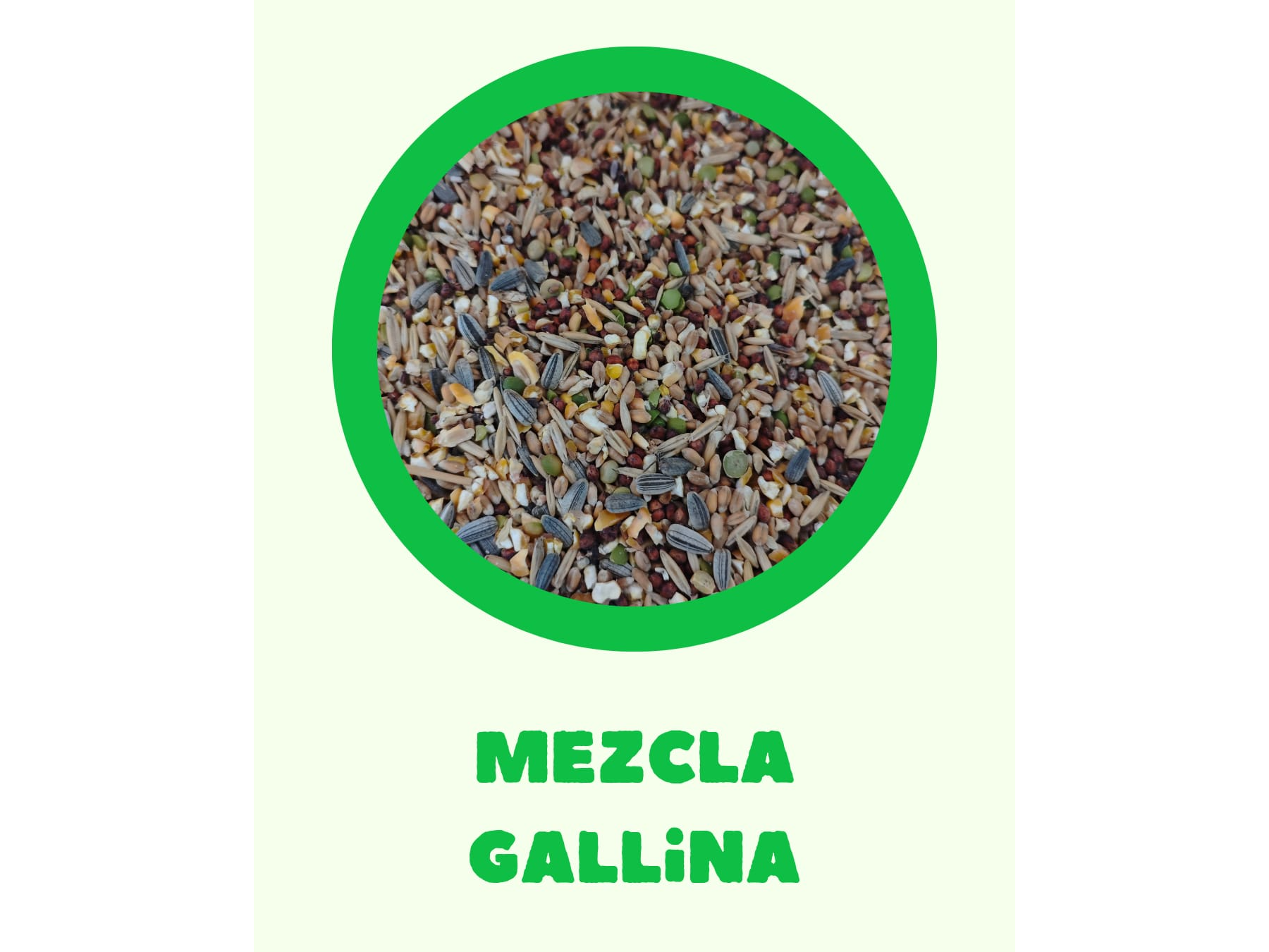 Mezcla gallina de La Vieja Esquina Forrajeria