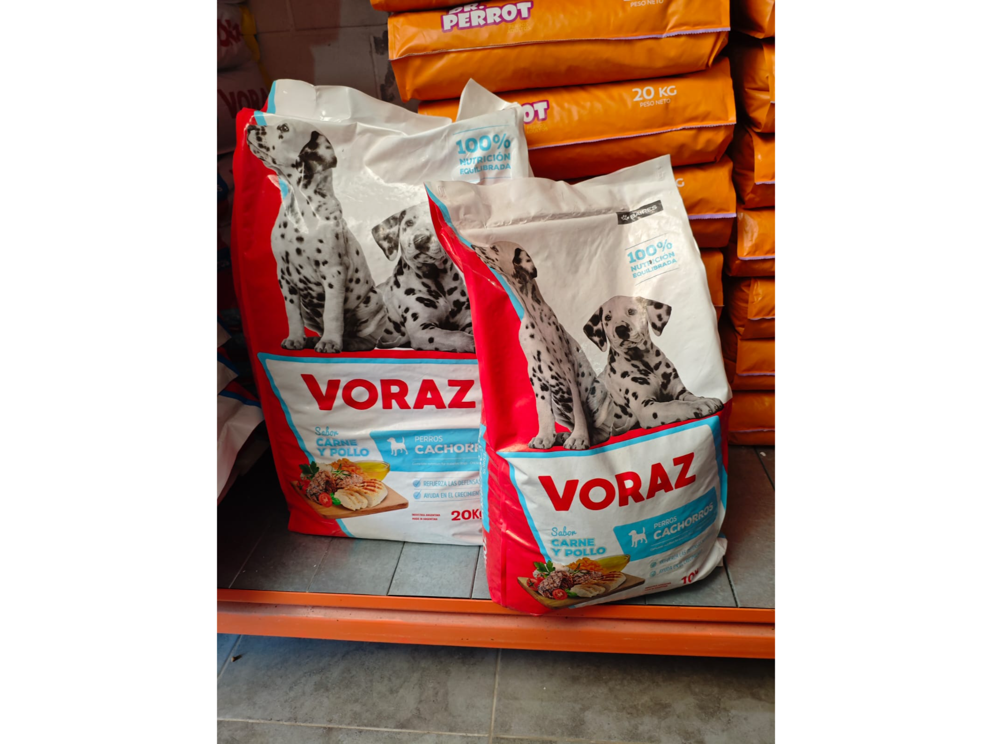 Voraz cachorro