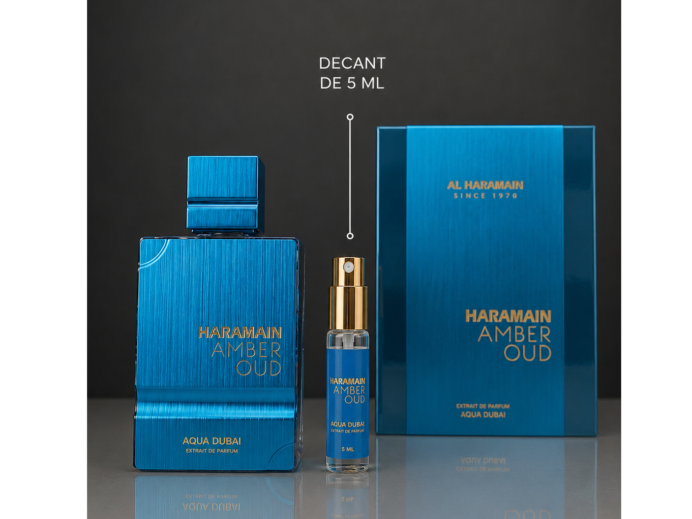 Decant 5ml Haramain Aqua Dubai (Hombre)