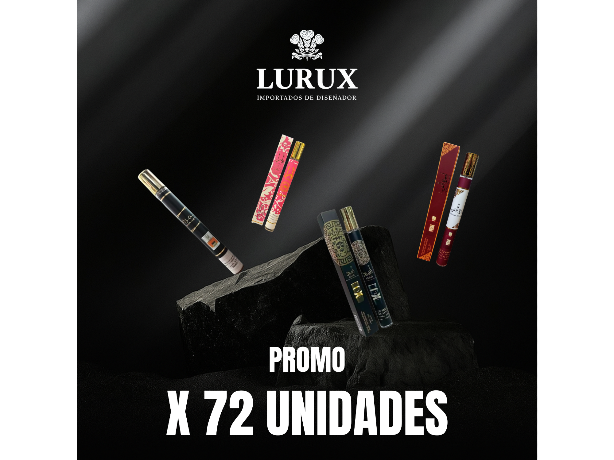 X72 UNIDADES TUBITOS ÁRABES 3 cajas ($3,500 c/u)