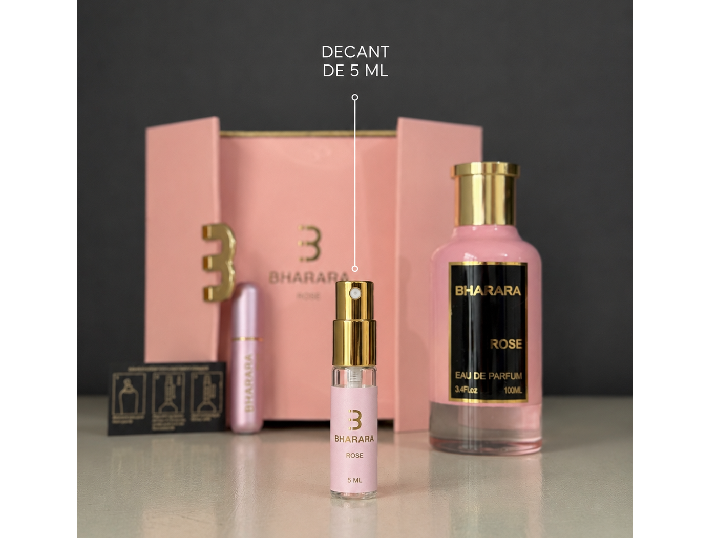 Decant 5ml Bharara Rose (Mujer)