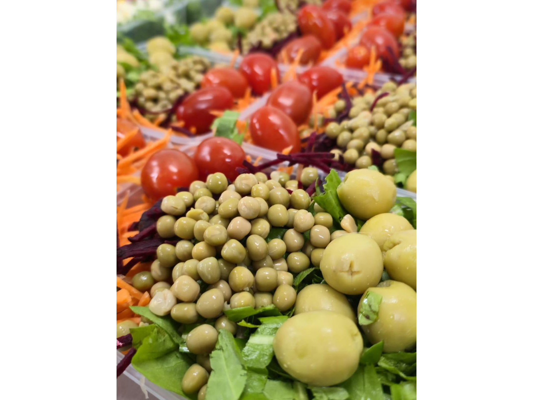 Ensalada con aceitunas