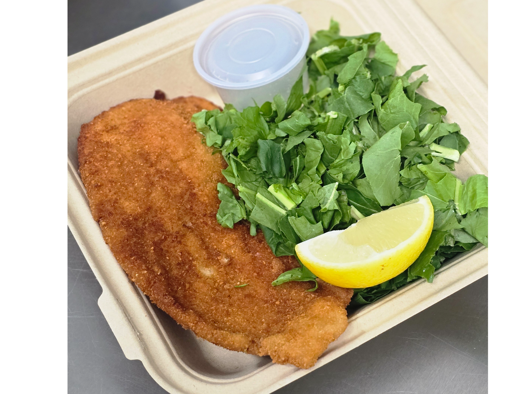 Milanesa de pollo