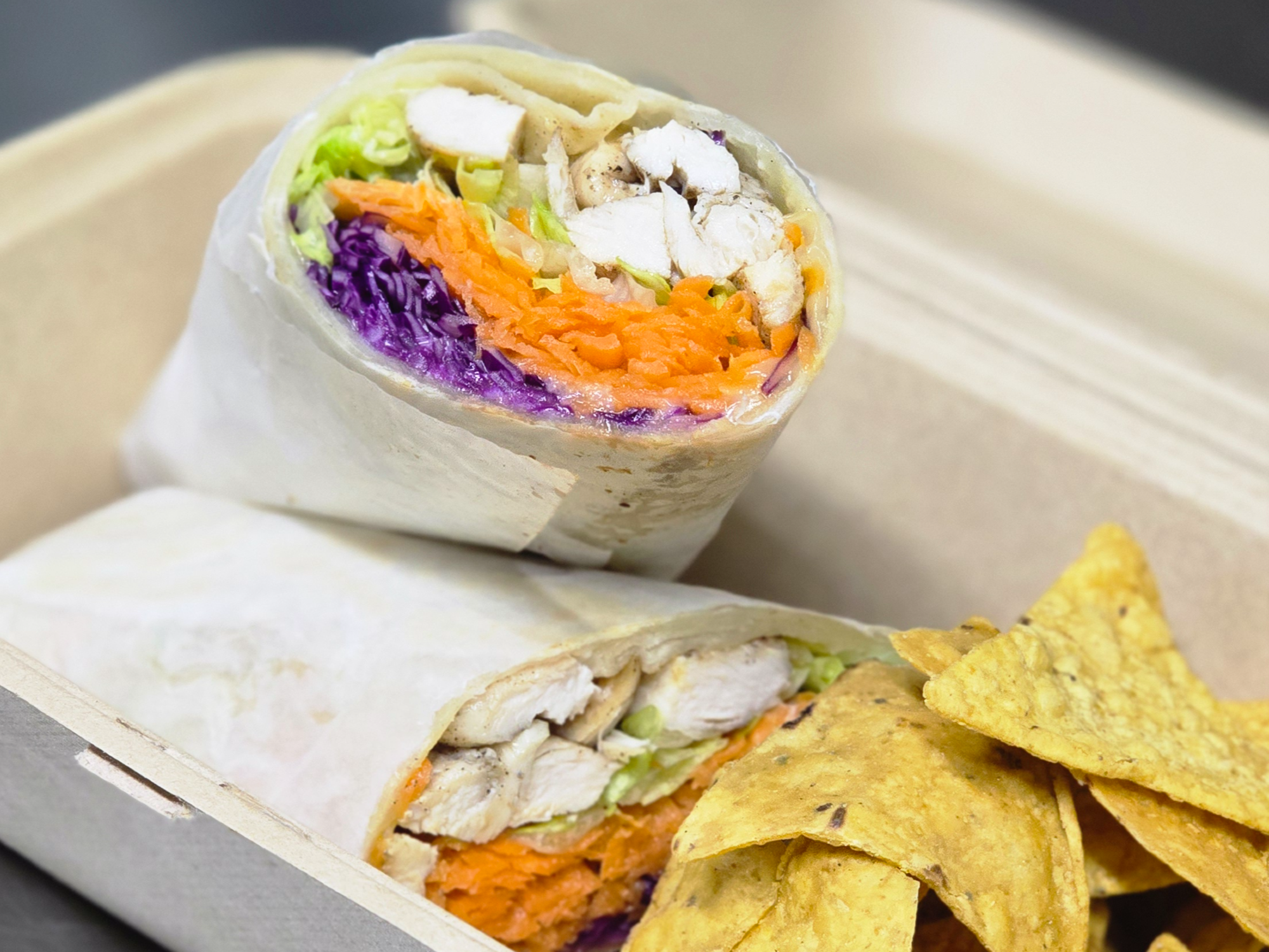 wrap de pollo
