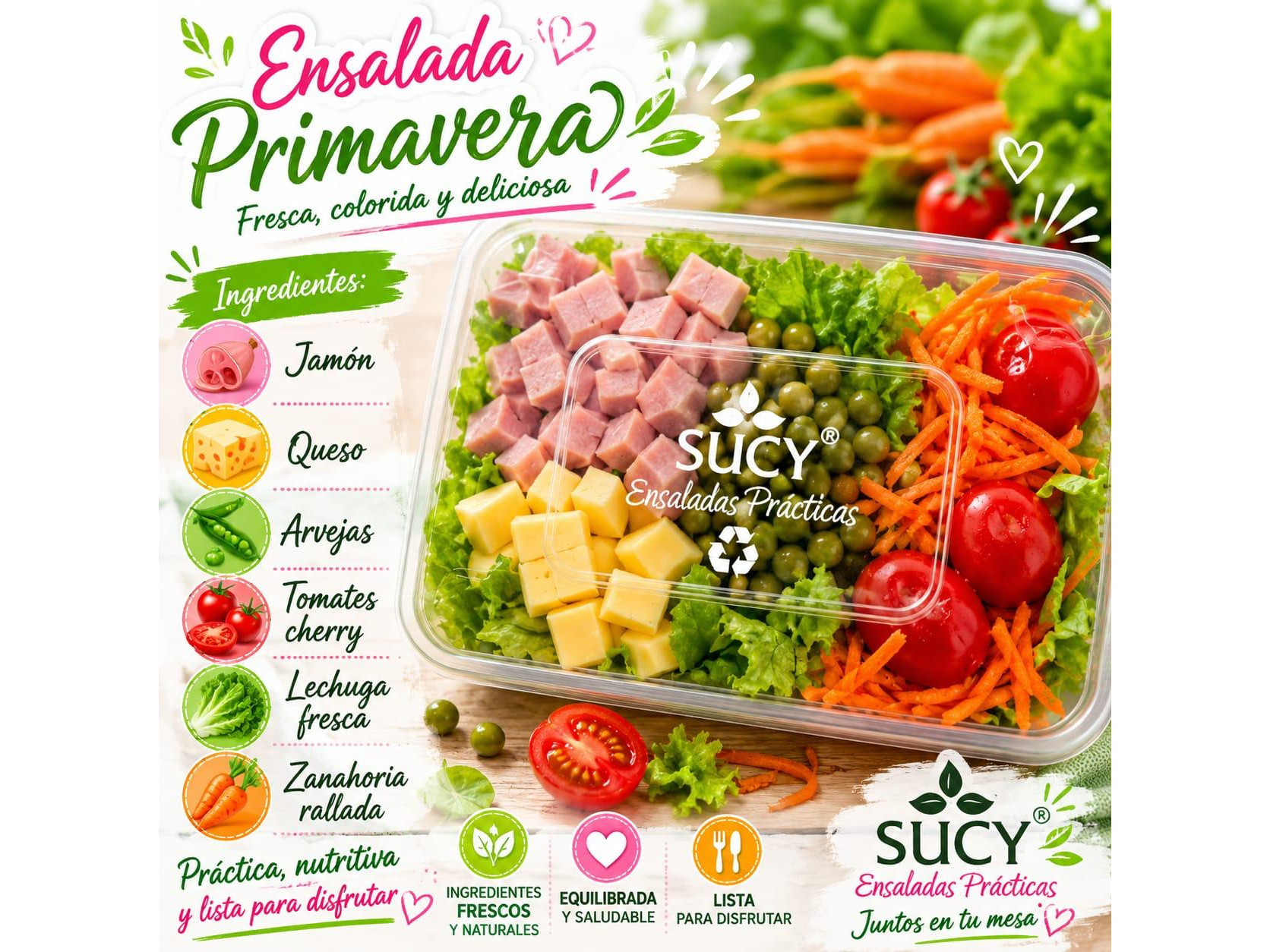 Ensalada primavera