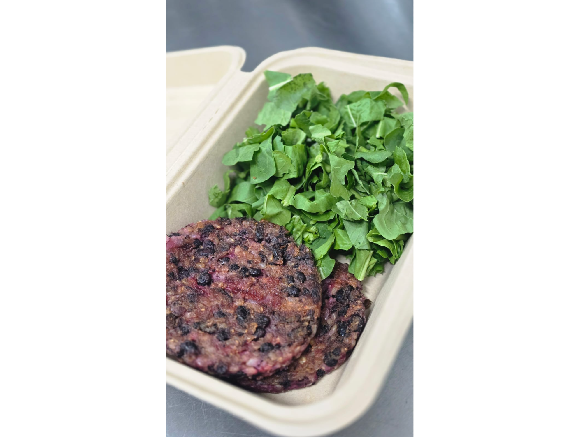 Hamburguesa veggie chuq