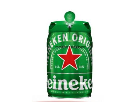 Barril Heineken 5l