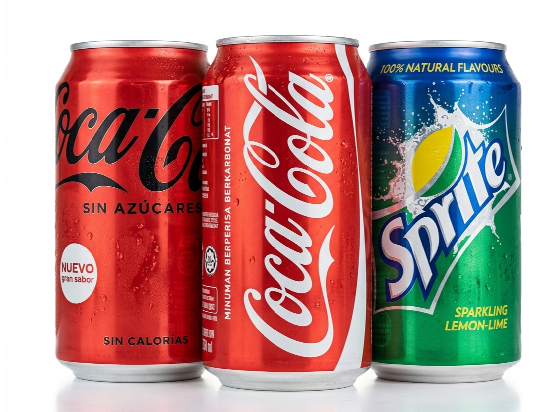 Latas Gaseosas - Pack 6 unidades