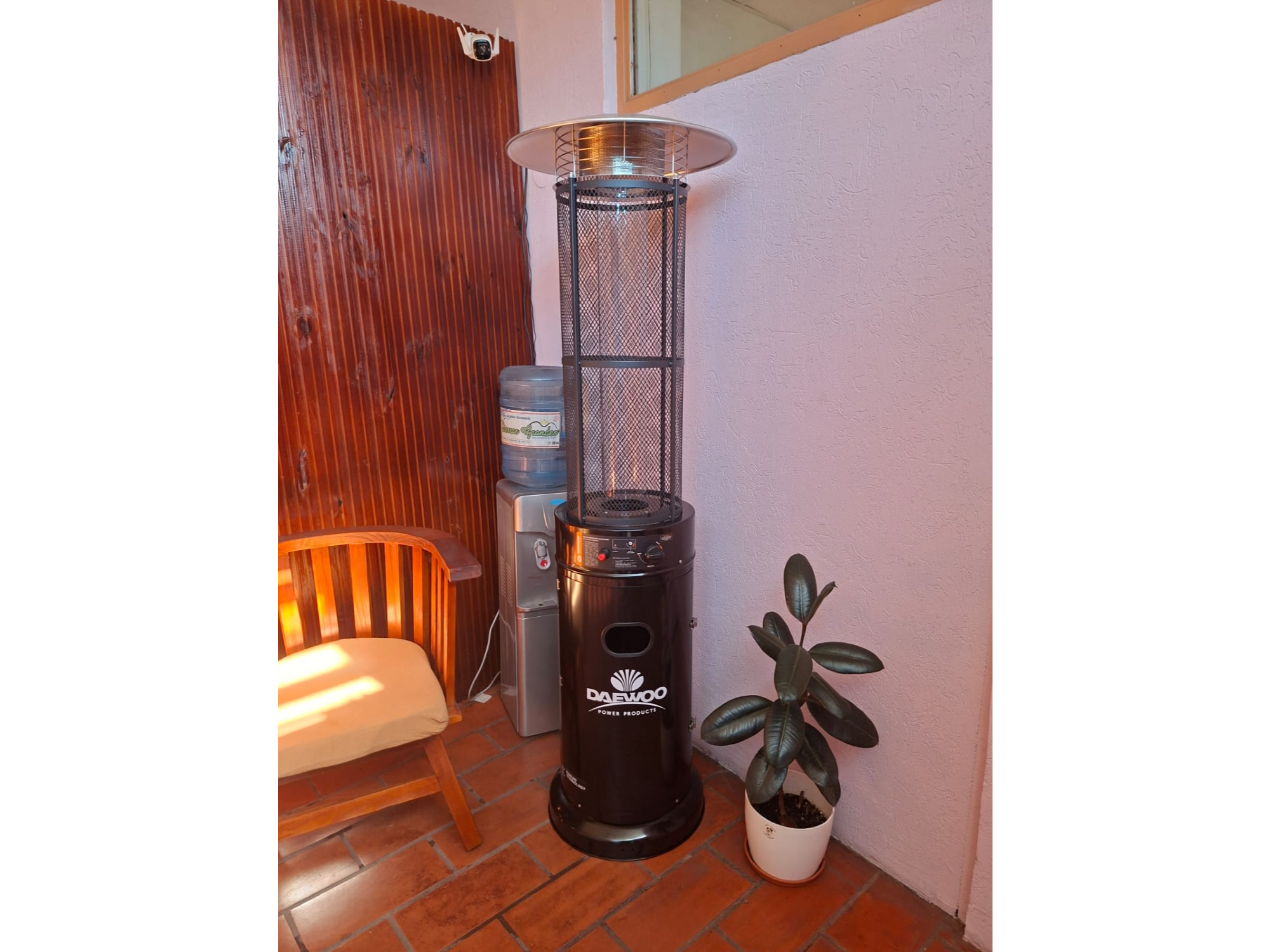 Cilindro Calefactor con gas
