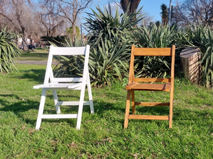 Silla Madera Plegable de Vajilla Pehuen