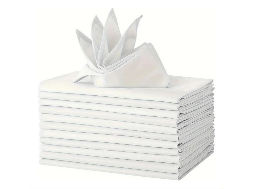 Servilleta Blanca Algodon