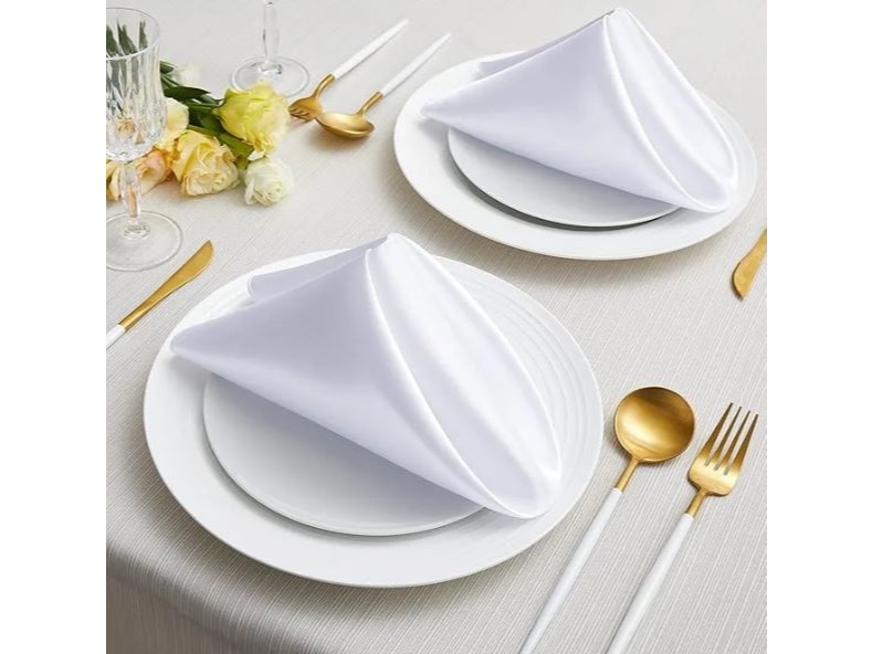 Servilleta Poliester B/N