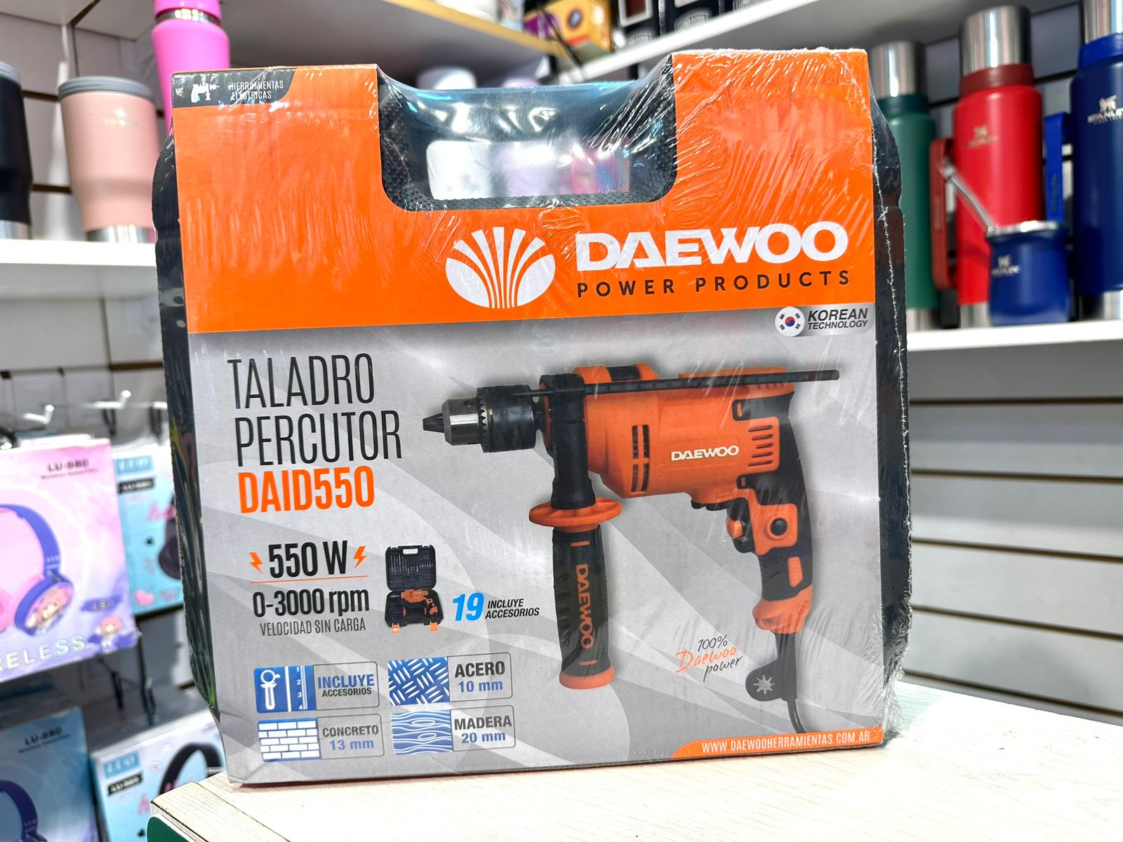 TALADRO PERCUTOR DAID550 | DAEWOO