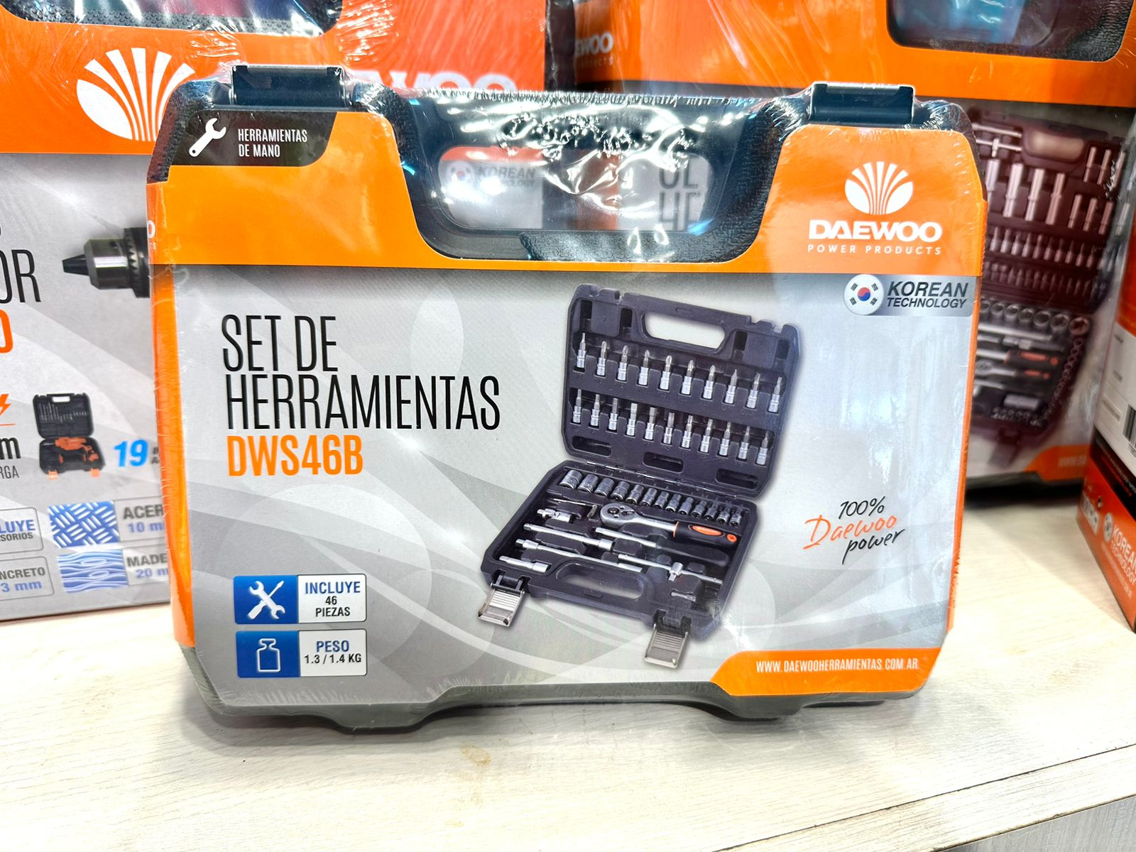 SET DE HERRAMIENTAS DWS46B | DAEWOO