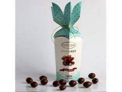 Tulipan almedras tostadas cubiertas de chocolate x 120gr