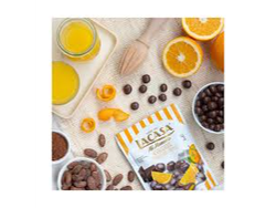 Doypack naranjas con chocolate negro 125g lacasa