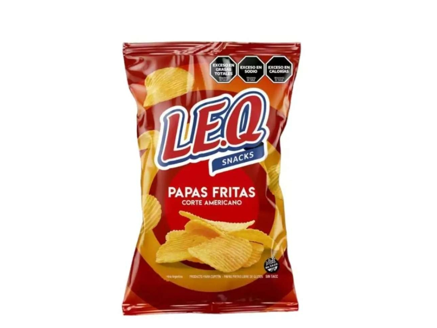 Leq papas fritas americanas x 100gs