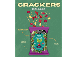 Crackers MAIXANAS Remolachas sabor Merkel x 70gs