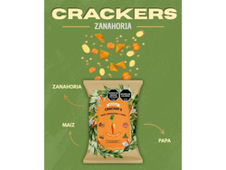 Crackers MAIXANAS Zanahorias sabor sour cream x 70GS