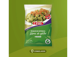 Ñoquis Orali de espinaca x 500GS