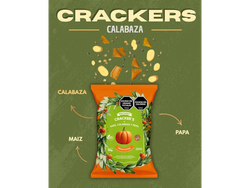 Crackers MAIXANAS Calabaza sabor Mostaza