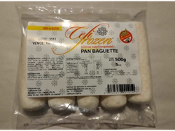 Celifrozen pan baguette x 5un congelado para cocinar