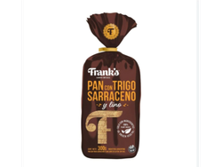 Franks pan lactal trigo sarraceno y lino