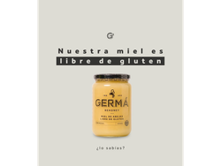 Miel Cremosa GERMÁ x 500gs frasco de vidrio