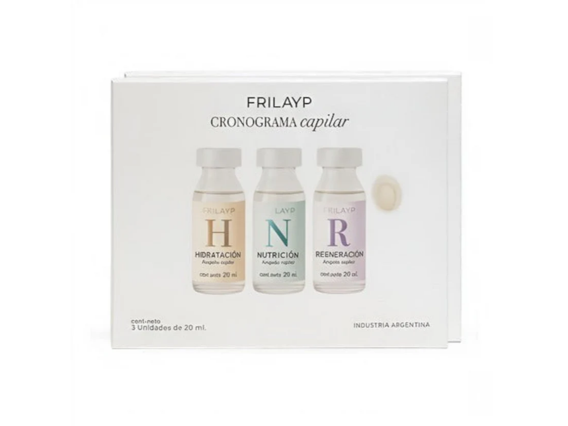 Kit Ampollas Frilayp Hidratacion Nutricion Regeneracion X3u