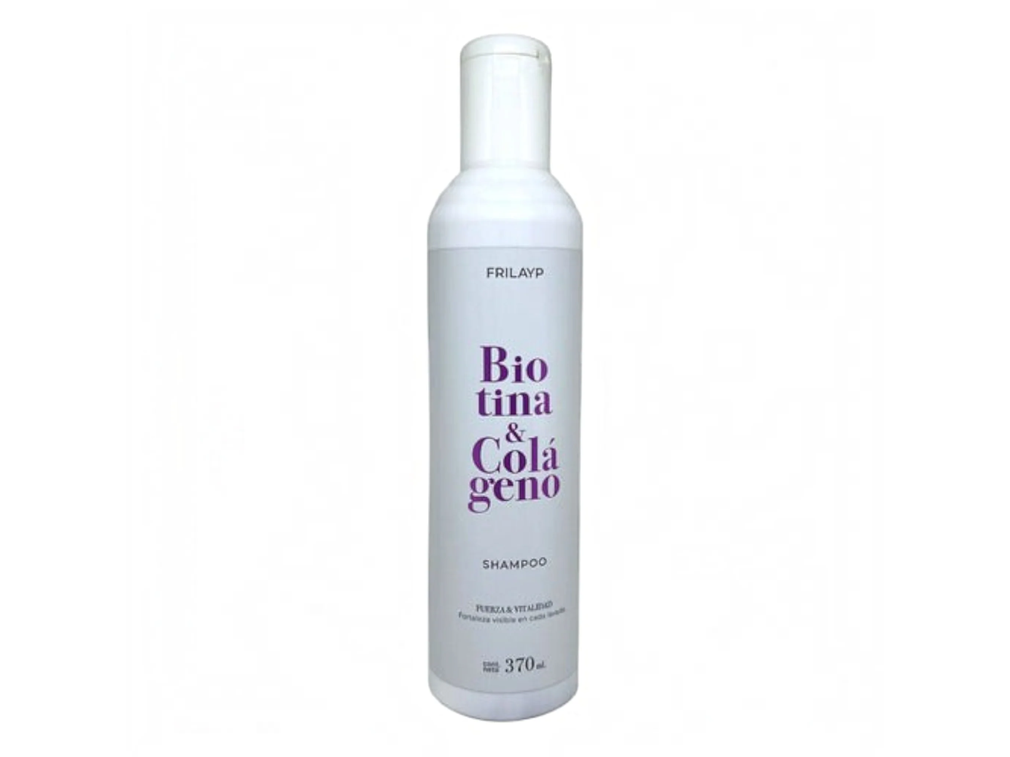 Shampoo Frilayp Biotina Y Colageno Fortaleza Vitalidad 370ml