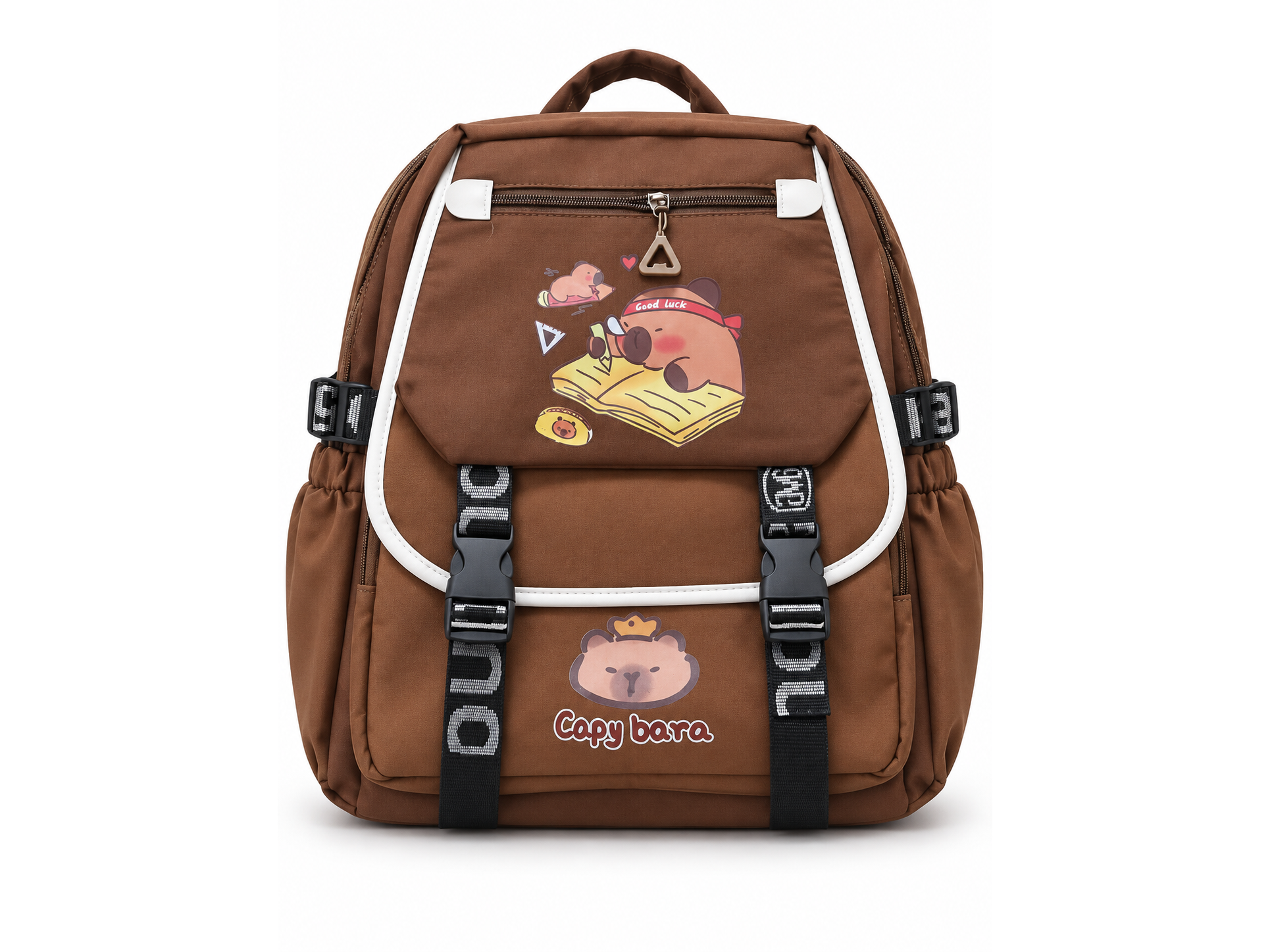 MOCHILA LABUBU MARRON GRANDE