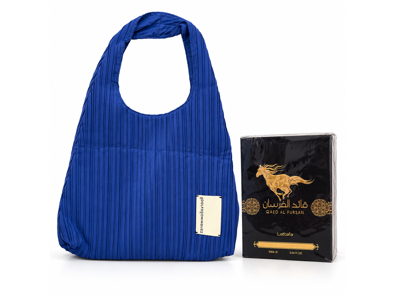 COMBO QAED AL FURSAN ORIGINAL + CARTERA DE REGALO