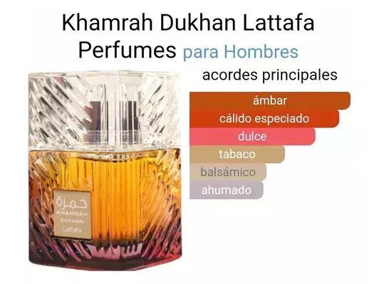 Khamrah Dukhan de Lattafa ORIGINAL