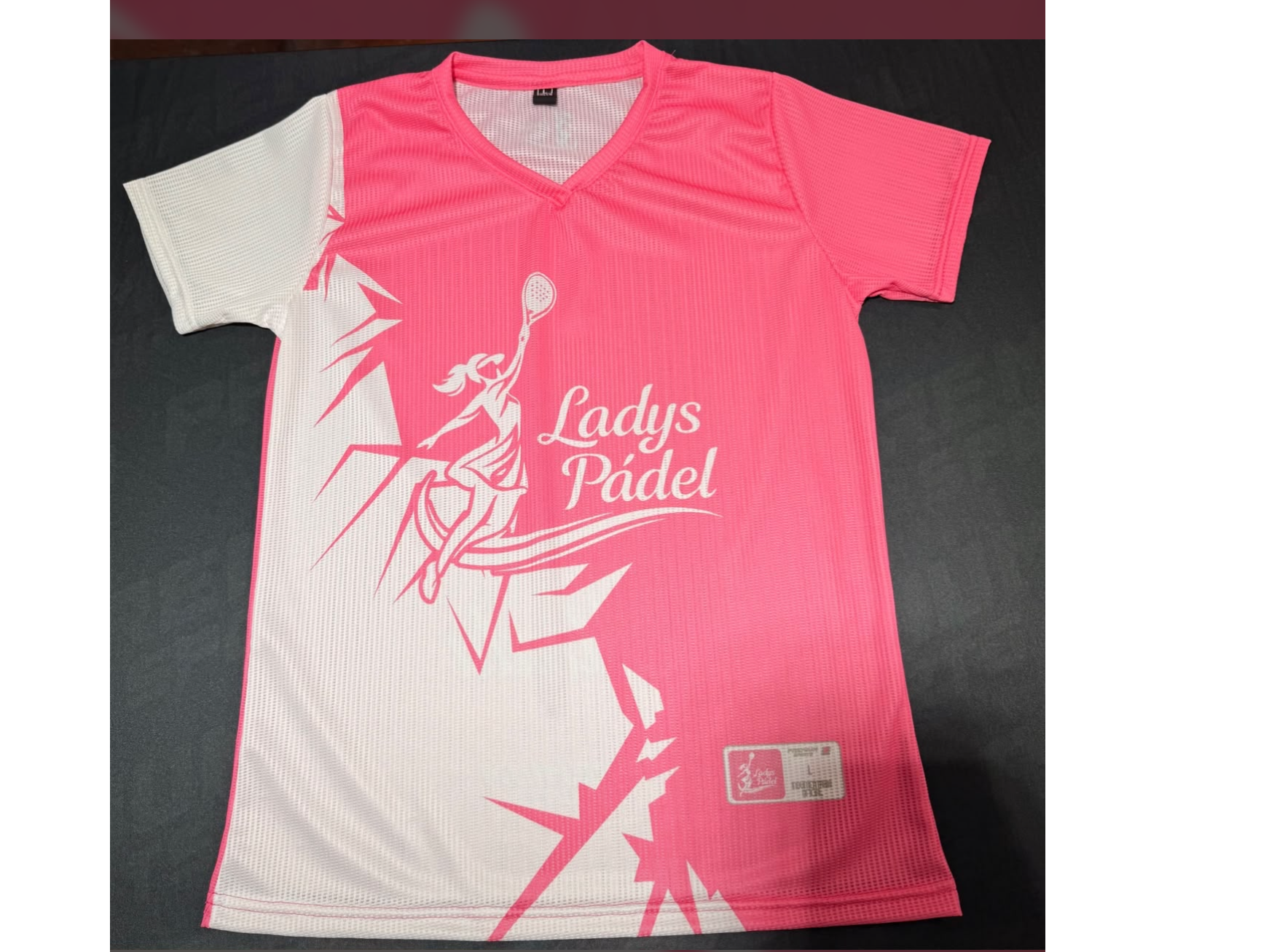 Preventa Remera oficial de Ladys Padel