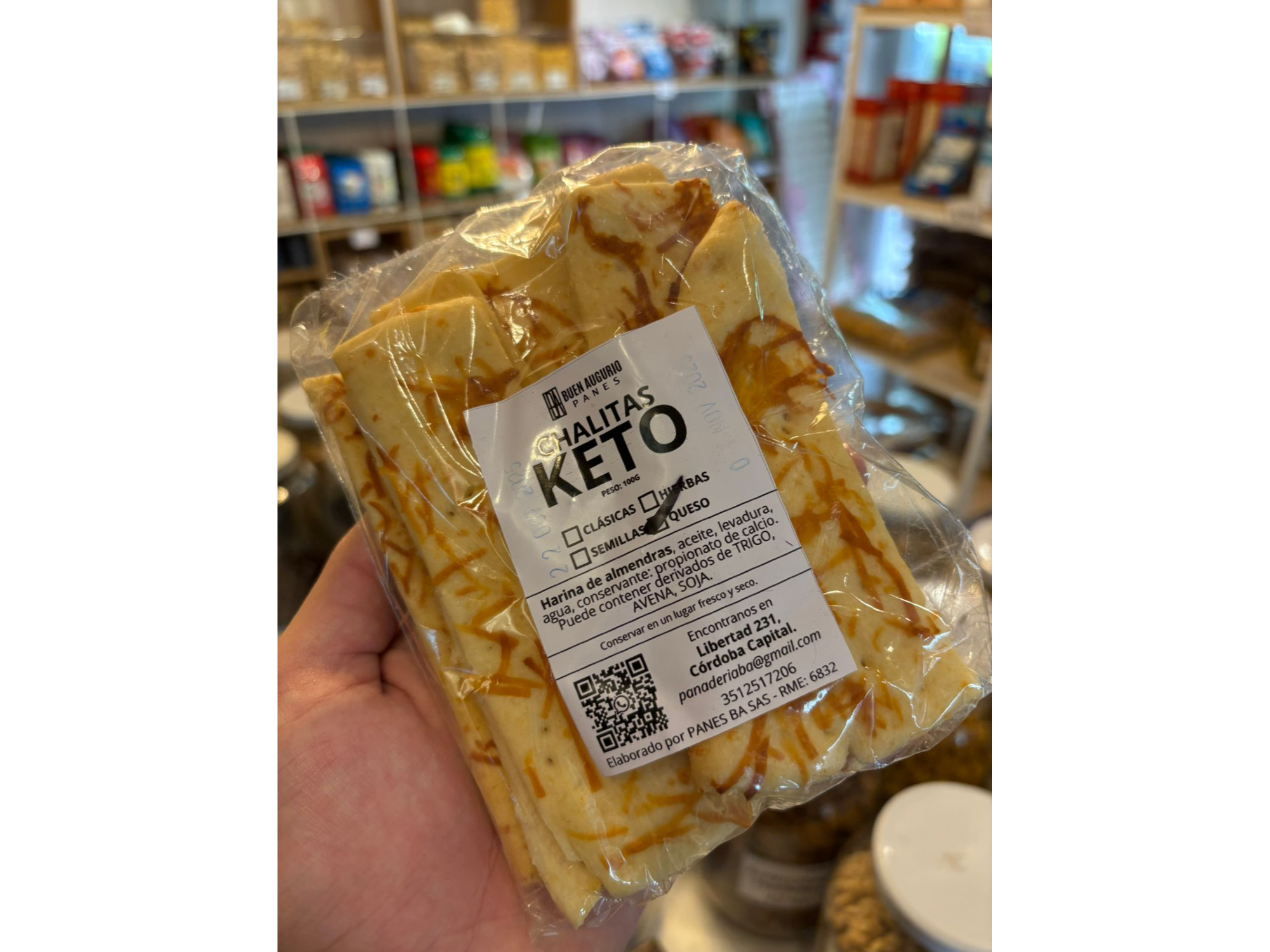 Chalitas Keto Queso