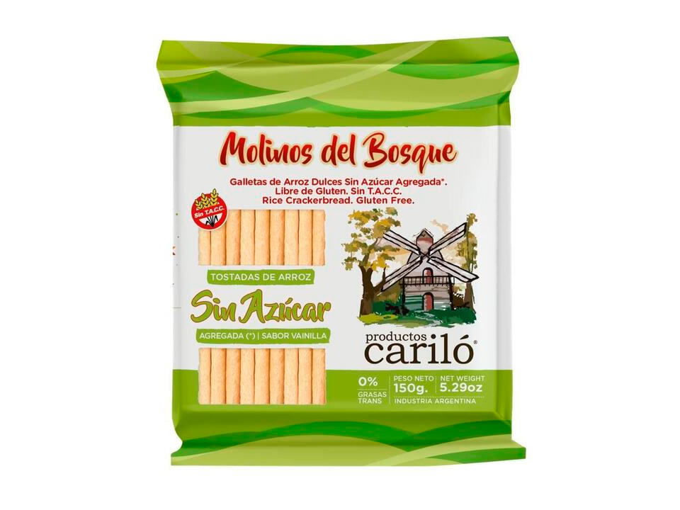 Galletas dulces sin azucar Molinos del Bosque