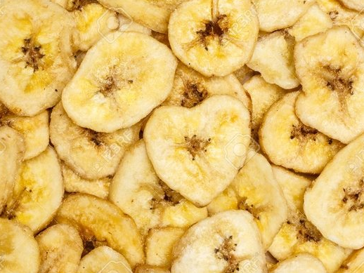 Bananitas desecadas